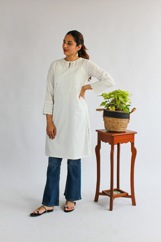 Lacing Kurta 1 Piece